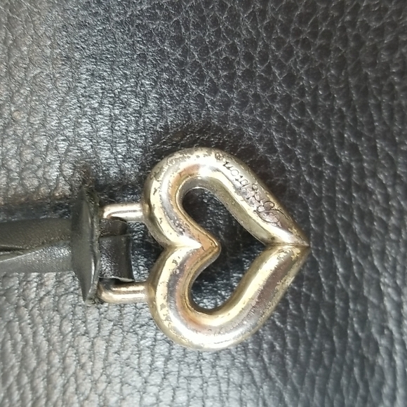 BRIGHTON Pebbled Leather Black & Brown Handbag - Picture 5 of 11